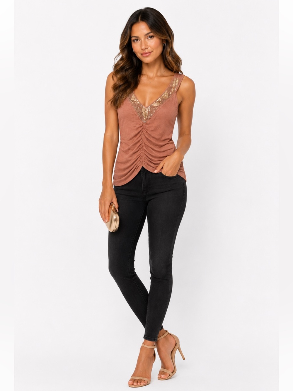 Joyce Leslie Beaded Top